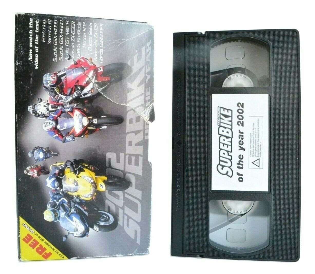 2002 Superbike Of The Year: Special Guest Paul Young - Motorcycling - Pal VHS-