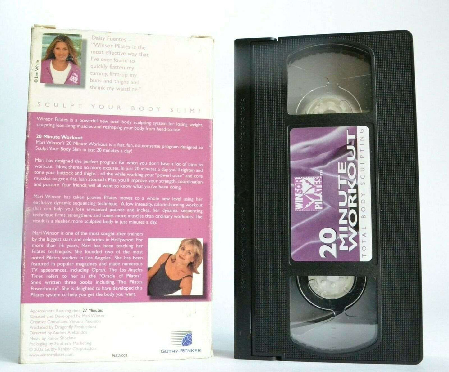 20 Minute Workout: By Daisy Fuentes - Winsor Pilates - Body Sculping - Pal VHS-