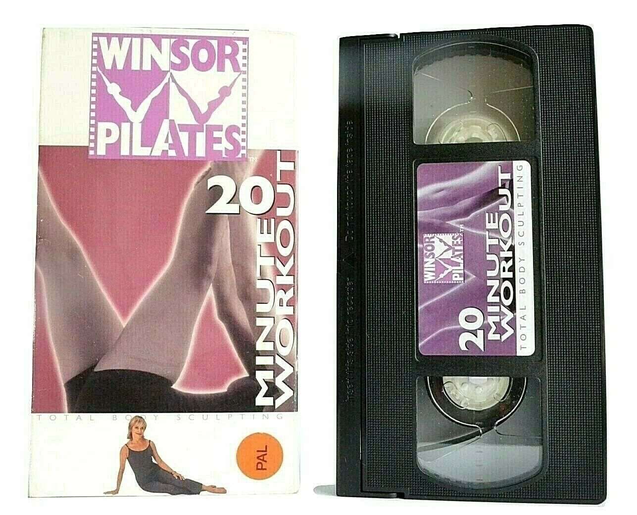 20 Minute Workout: By Daisy Fuentes - Winsor Pilates - Body Sculping - Pal VHS-
