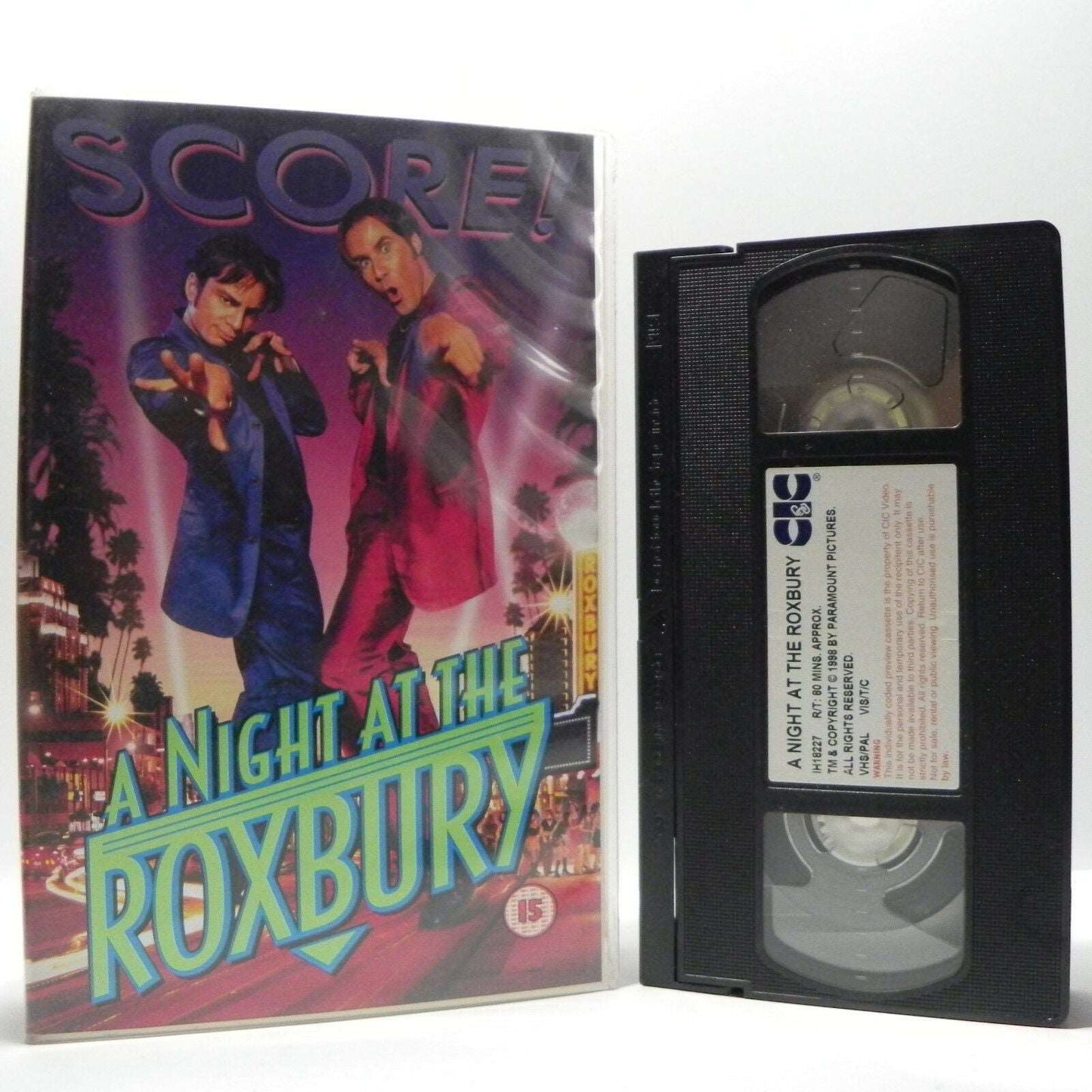 A Night At The Roxbury: (1998) Retro Playerism - Large Box Ferrell Sample - VHS-