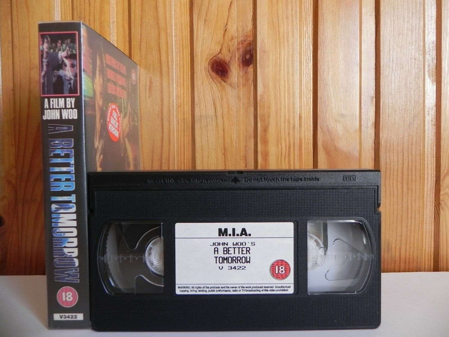 A Better Tomorrow: Well Known M.I.A. Video - Action - Chow Yun Fat - Pal VHS-