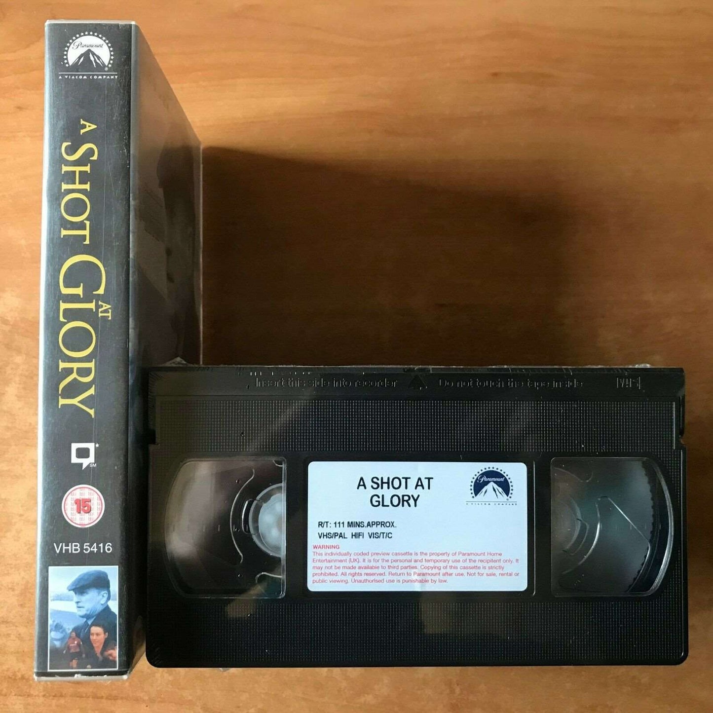 A Shot At Glory; [Bran New Sealed] Sample - Drama (Big Box) Robert Duvall - VHS-