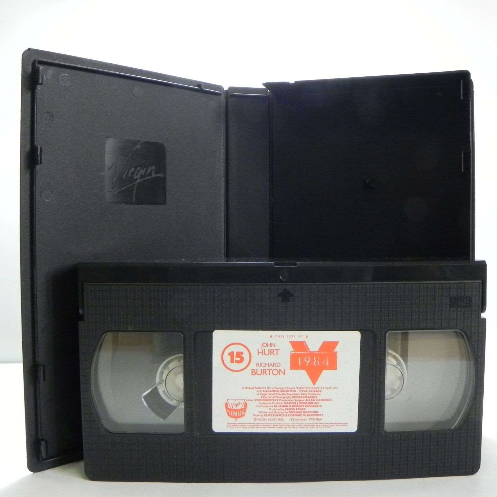 1984: By G.Orwell Classic Novel - Drama - Masterpiece - Richard Burton - Pal VHS-