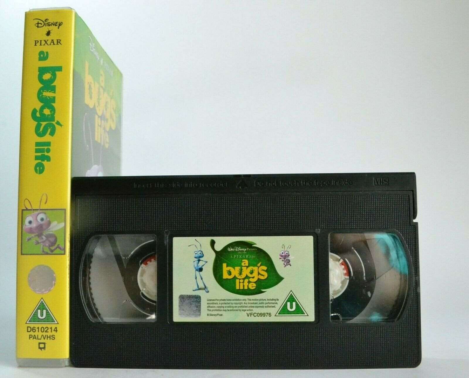 A Bug's Life (1998) -<Disney/Pixar>- Animated Adventure - Children's - Pal VHS-