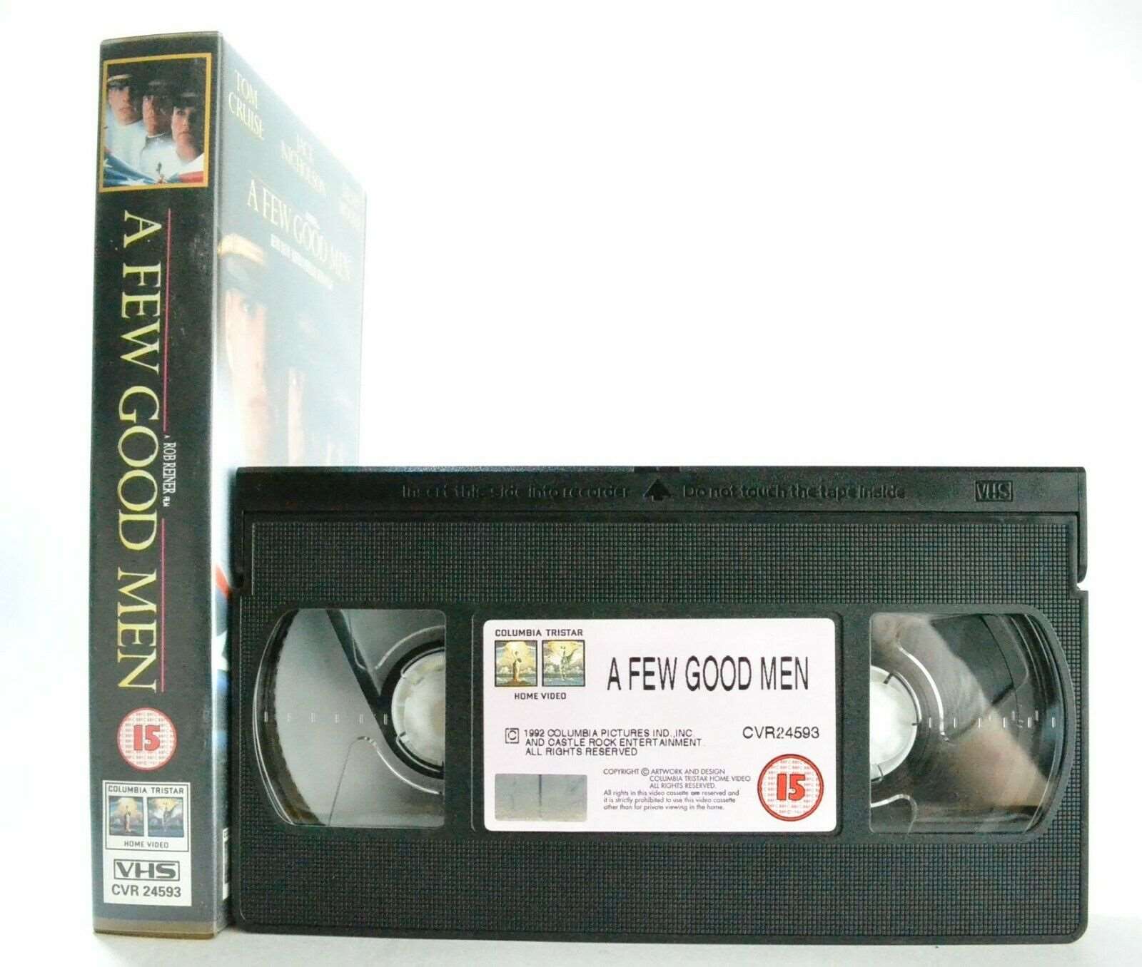A Few Good Men: A R.Reiner Film - Court Drama - T.Cruise/J.Nicholson - Pal VHS-