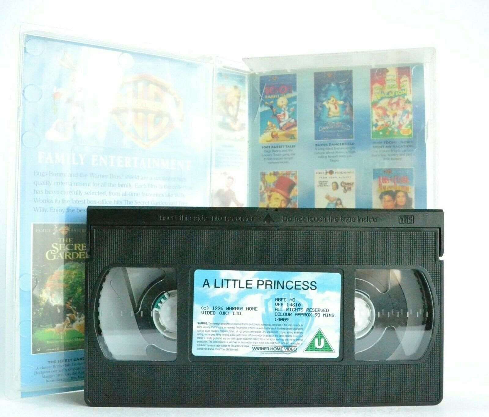 A Little Princess: A.Cuarón Film (1995) - Family Drama - E.Bron - Kids - Pal VHS-