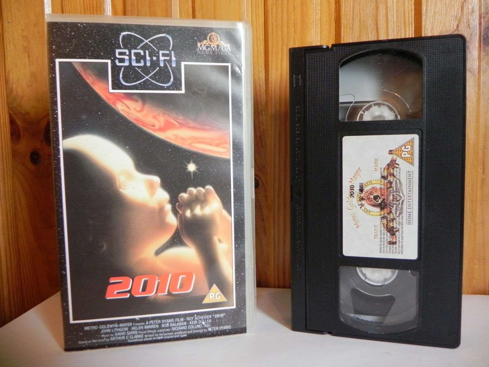 2010 - MGM/UA - Sci-Fi - Roy Scheider - John Lithgow - Helen Mirren - Pal VHS-