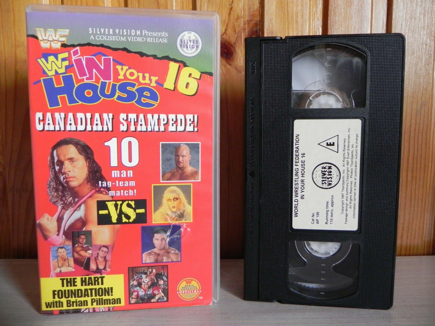 WWF Wrestling: In Your House 16 (6/8/97) Calgary/Alberta/Canada - Pillman - VHS-