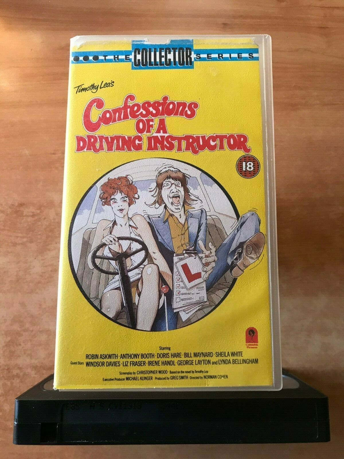 Confessions Of A Driving Instructor (1976): Adult Comedy [Timothy Lea] Pal VHS-
