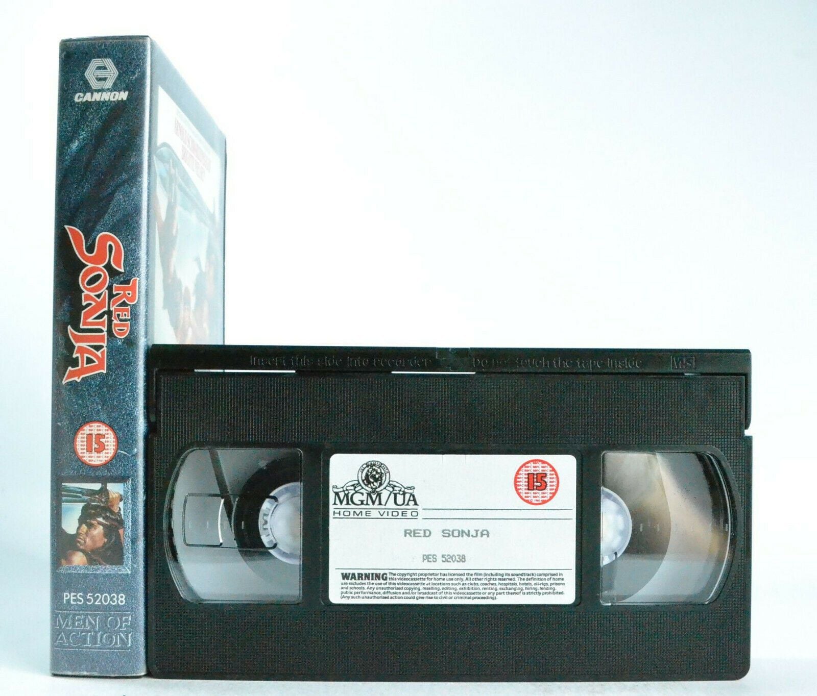 Red Sonja: Action/Adventure - Arnold Schwarzenegger/Brigitte Nielsen - Pal VHS-