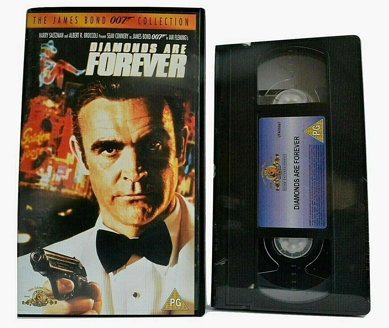 Diamonds Are Forever (1971): James Bond Collection - Brand New Sealed - Pal VHS-