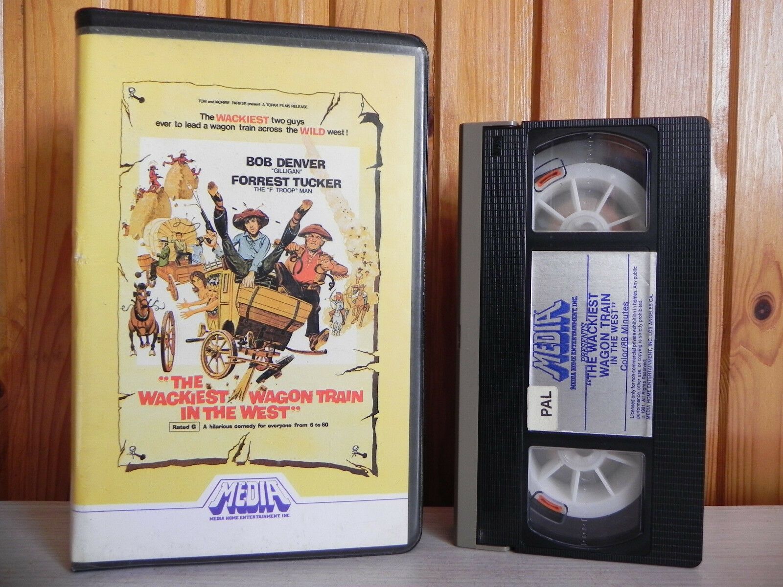 The Wackiest Wagon Ride In The West - Media - Big Box - Pre Cert VHS (365)-
