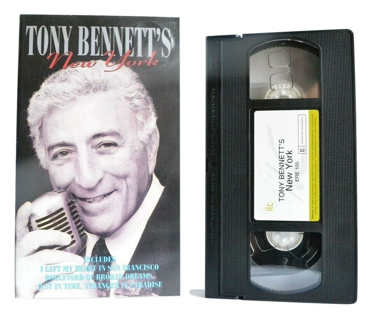 New York: By Tony Bennett - (1996) Interview - Live Performance - Music - VHS-