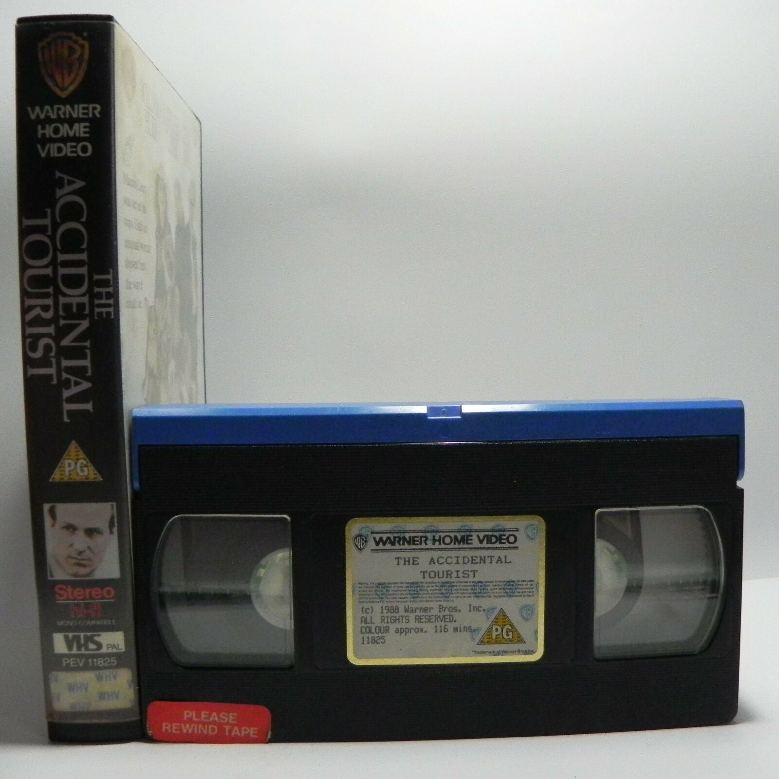 The Accidental Tourist - Warner Home - Large Box - Ex-Rental - W.Hurt - Pal VHS-