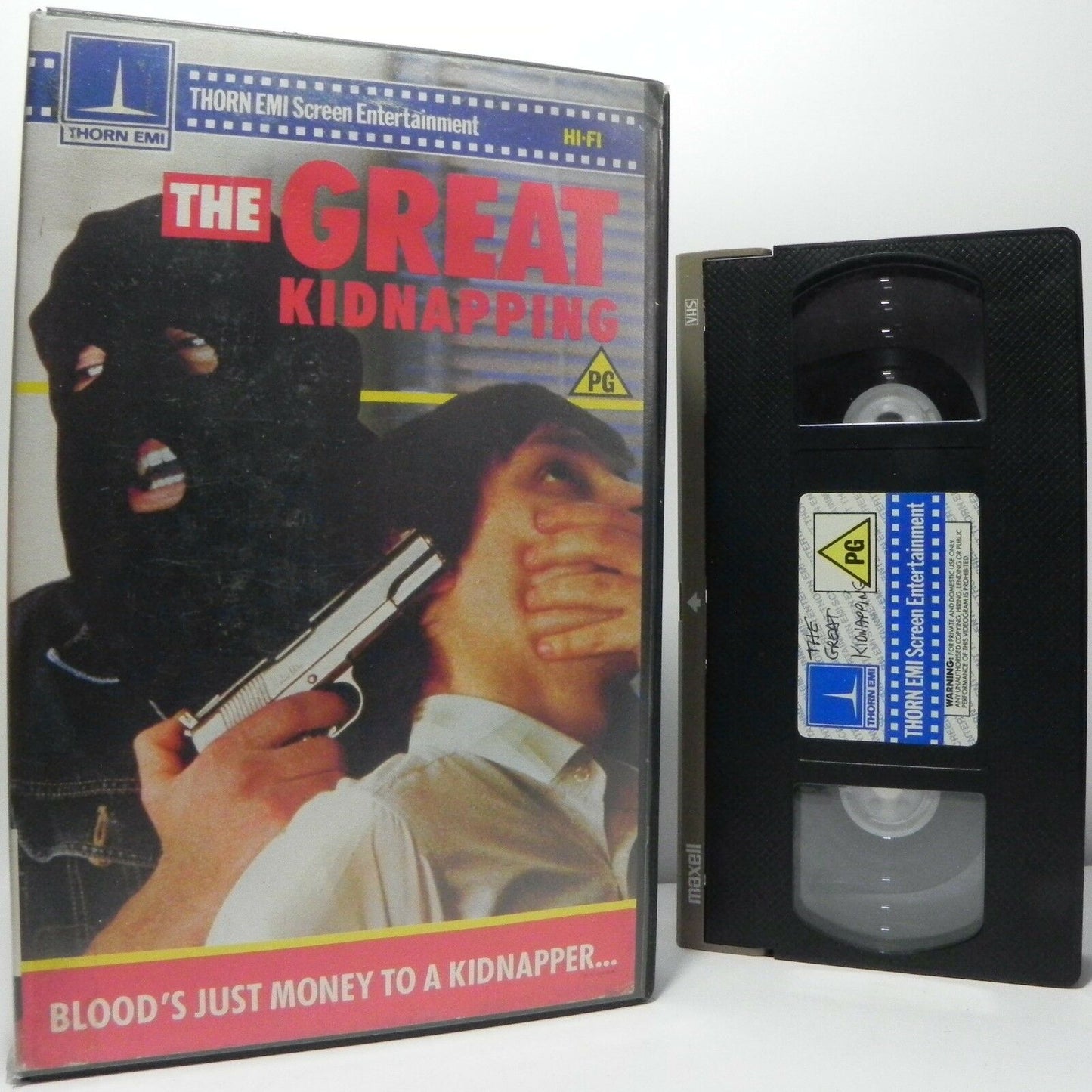 The Great Kidnapping: (1973) Italian Poliziottesco Film - Lee J. Cobb - Pal VHS-