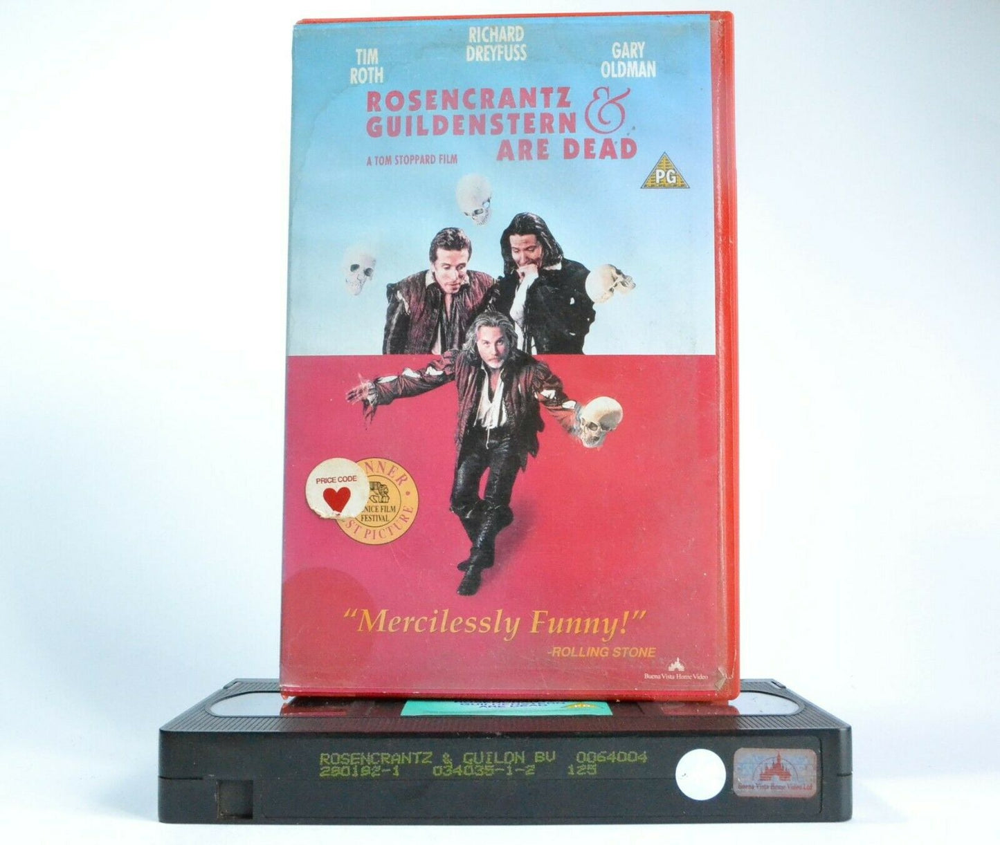 Rosencrantz And Guildenstern Are Dead (1990): Drama Comedy - Gary Oldman - VHS-