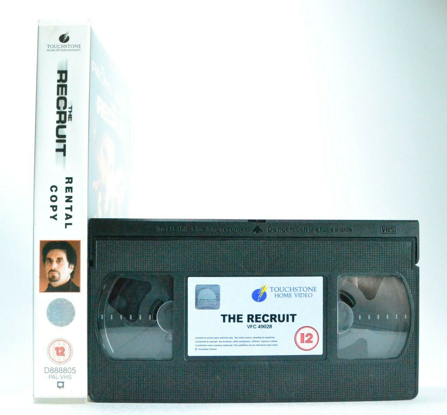 The Recruit: A.Pacino/C.Farrell - Spy Thriller - Large Box - Ex-Rental - Pal VHS-
