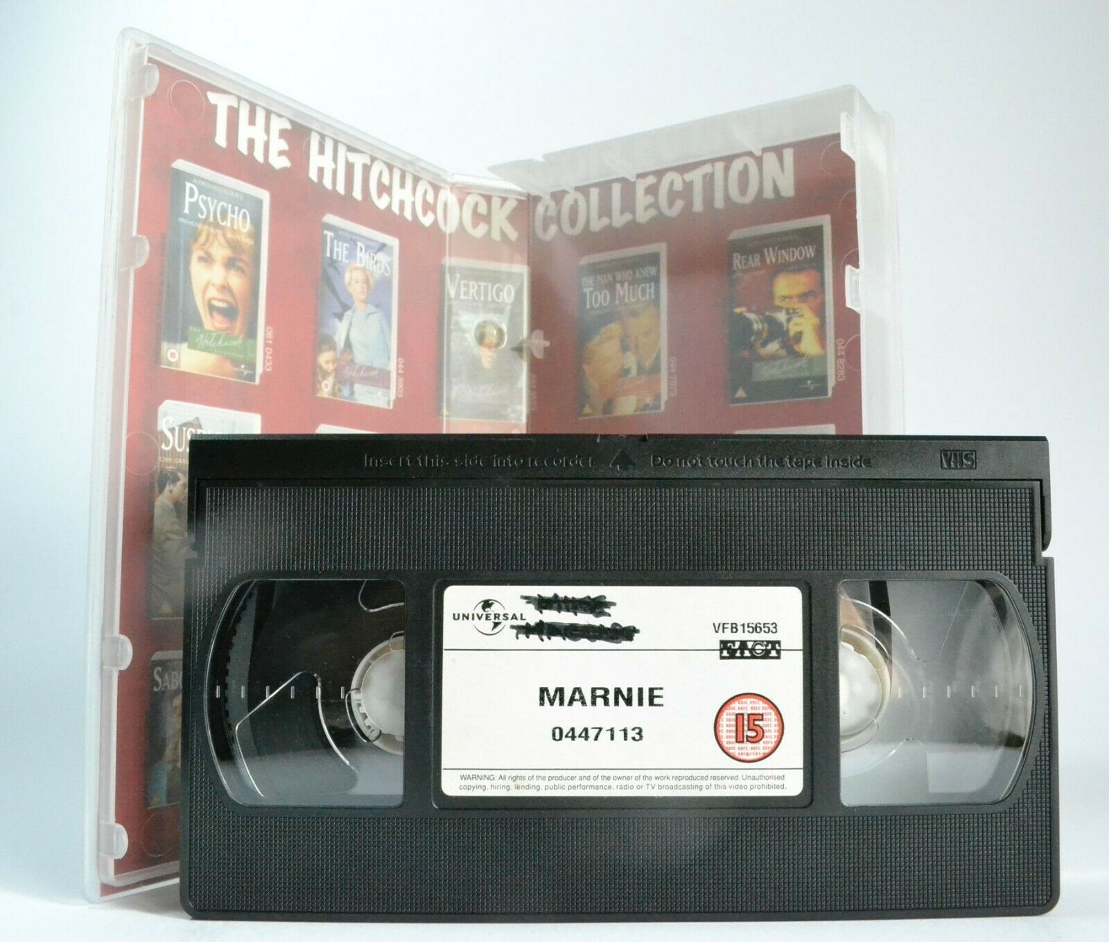 Marnie; [Alfred Hitchcock] Thriller (Digitally Mastered) Sean Connery - Pal VHS-