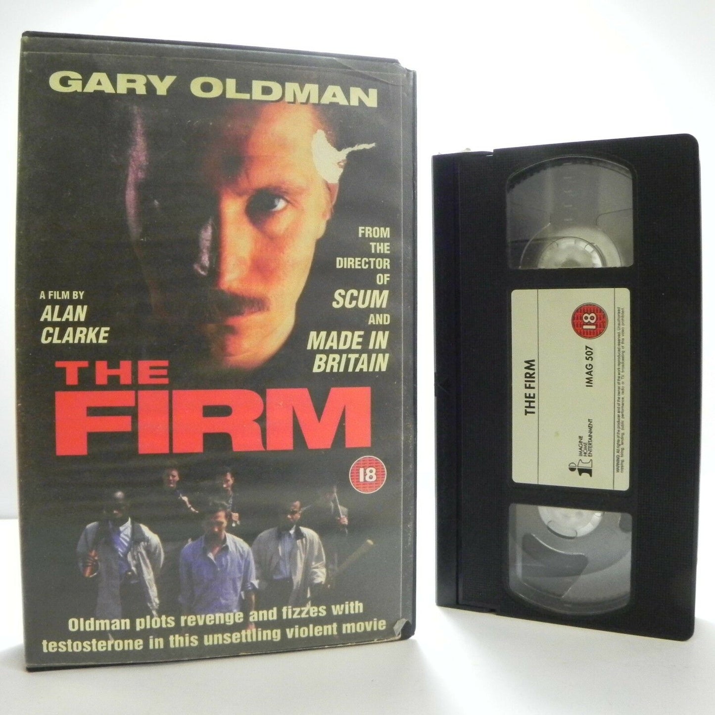 The Firm: By A.Clarke - Large Box - Thriller/Drama - Gary Oldman - Pal VHS-
