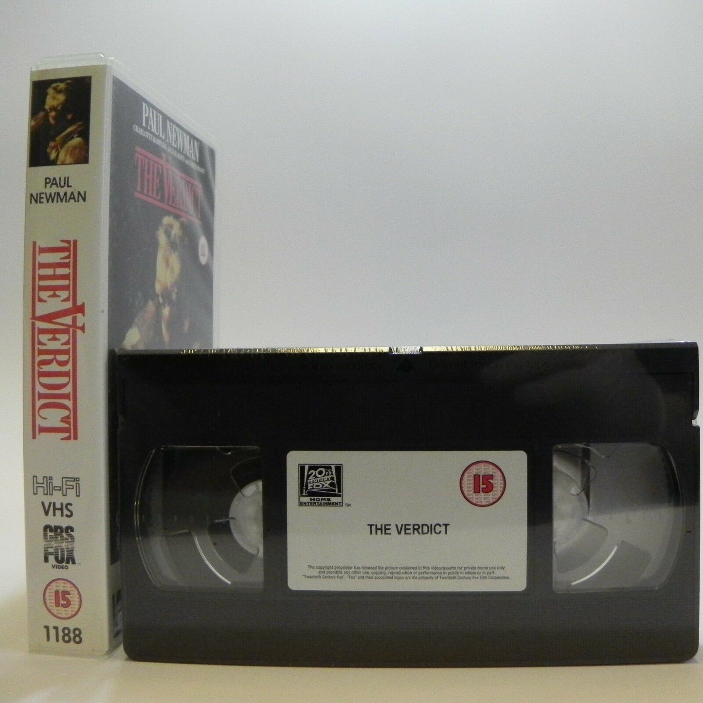 The Verdict: P.Newman/C.Rampling - (1982) Drama - Brand New Sealed - Pal VHS-