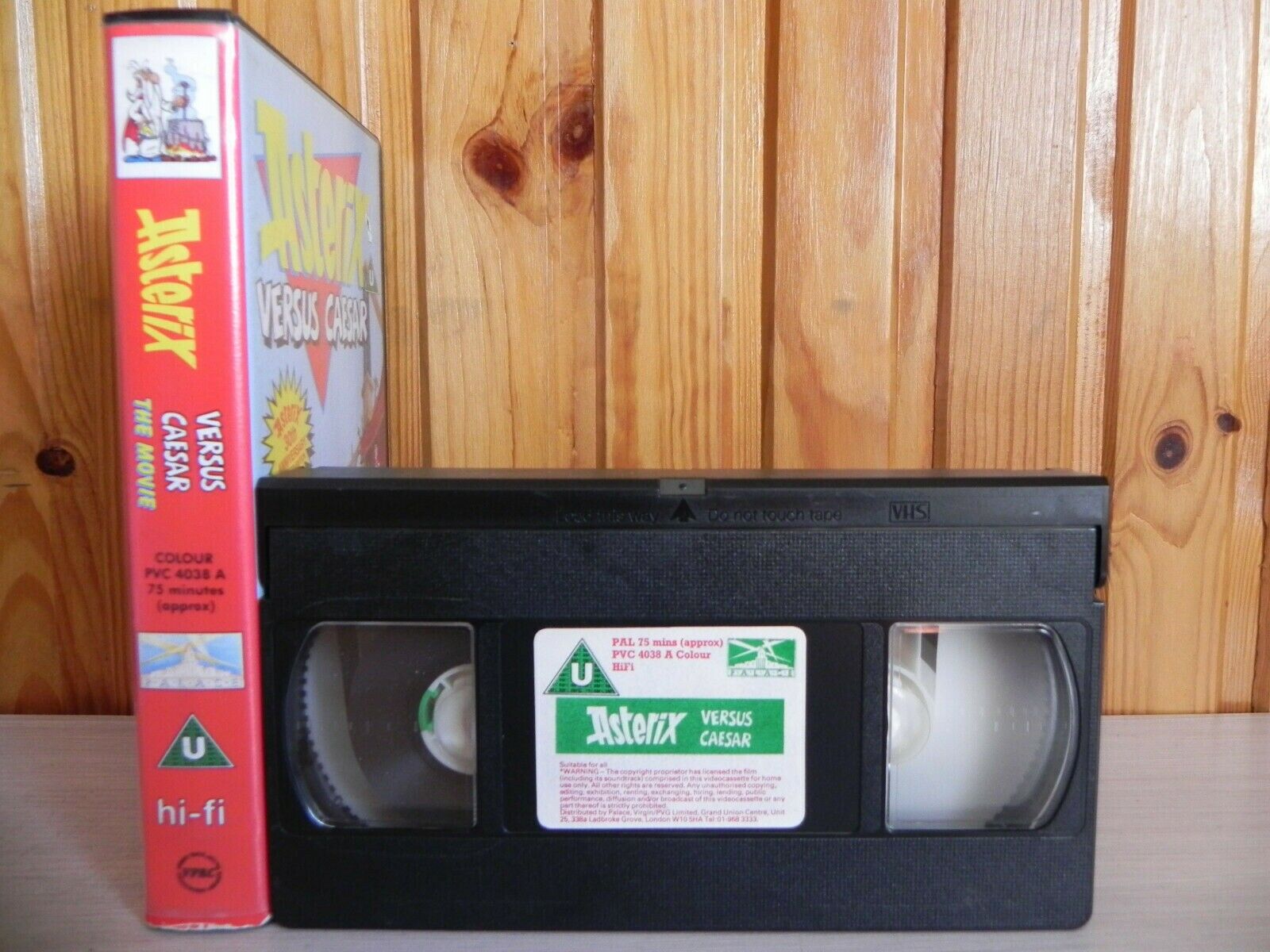 Asterix Versus Caesar - Asterix 30th Anniversary Limited Edition - Retro - VHS-