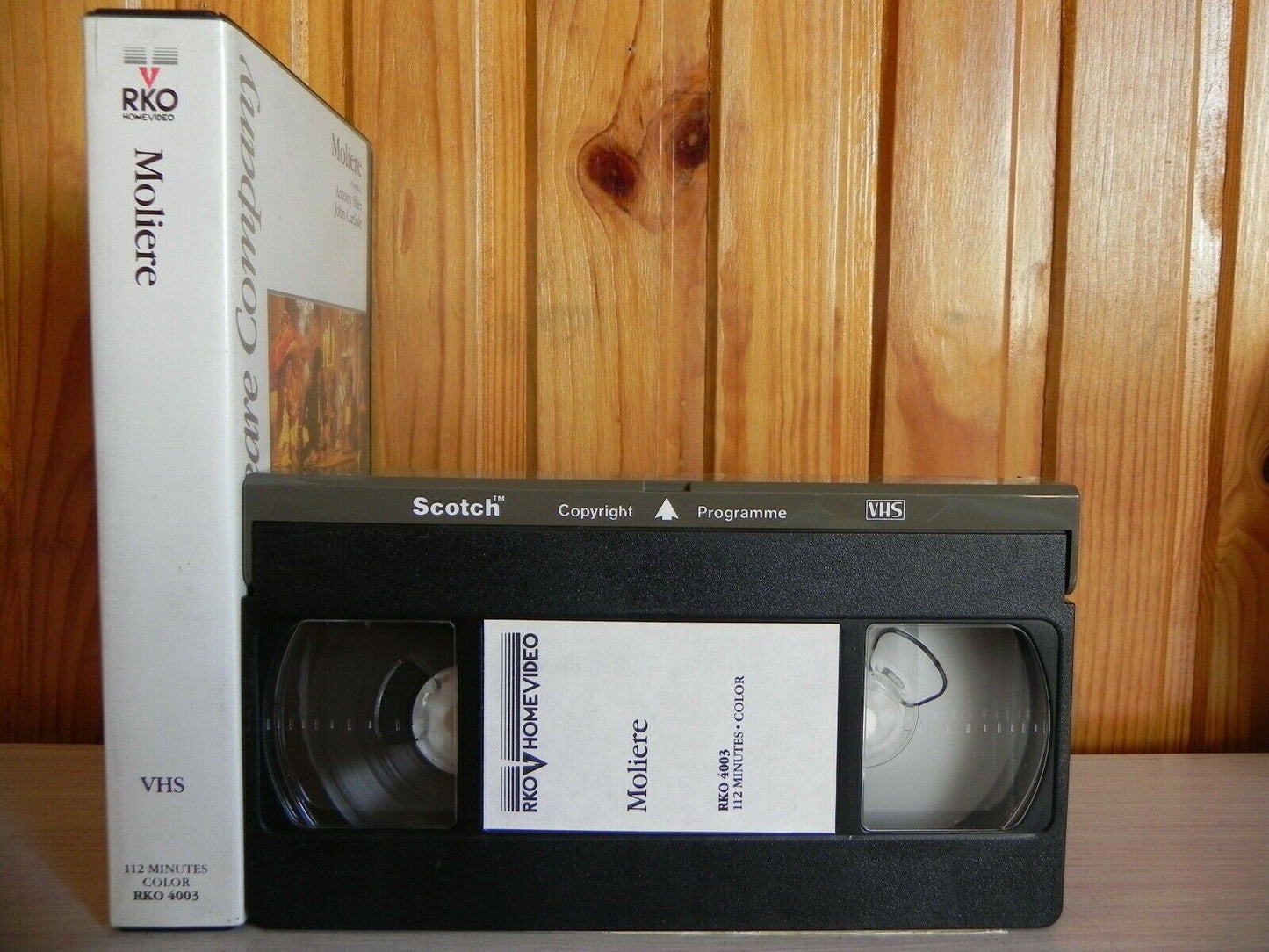 Royal Shakespeare Company - Moliere - RKO Home Video - John Carlisle - Pal VHS-