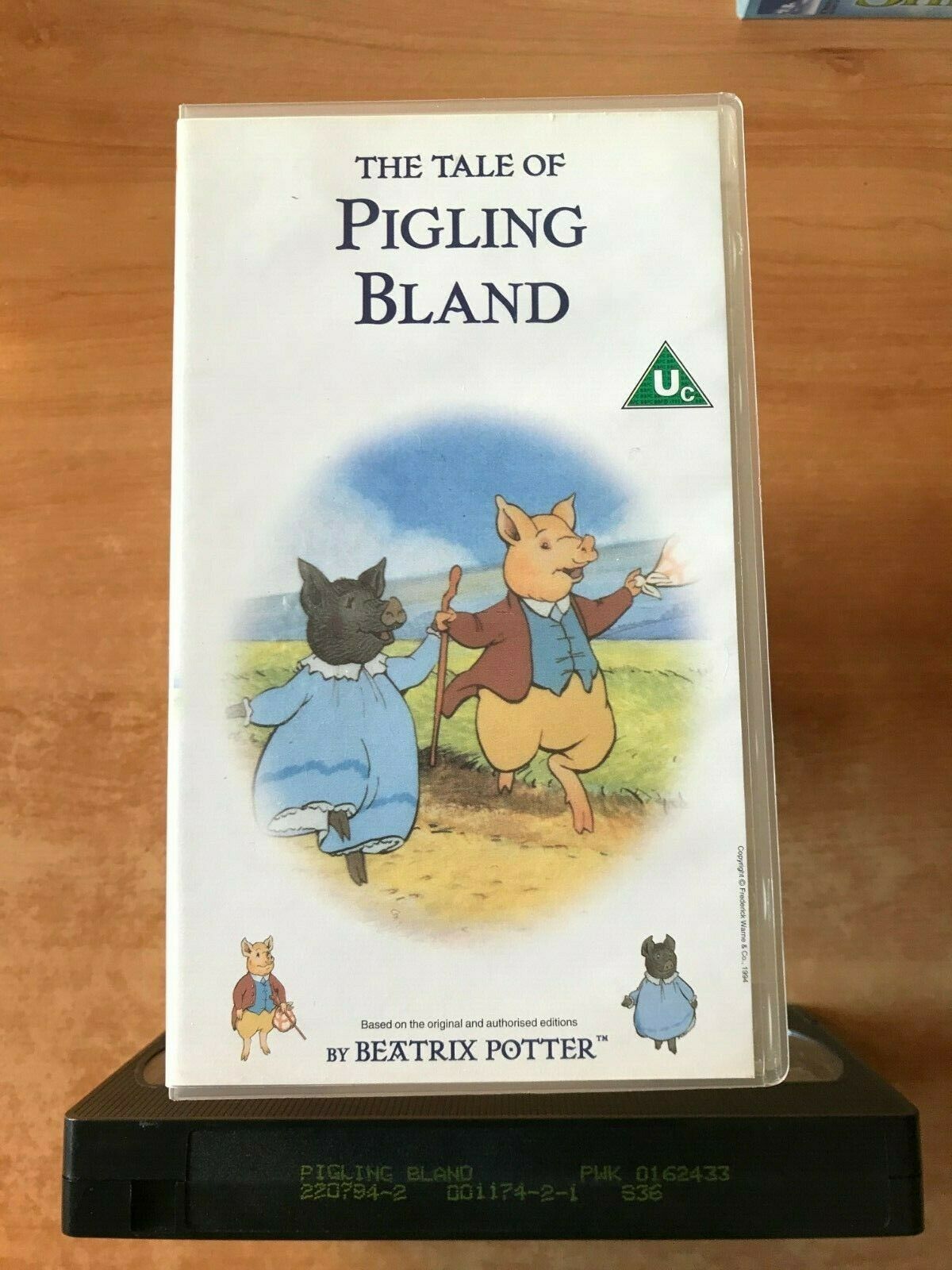 The Tale Of Pigling Bland; [Beatrix Potter] Animated Adventures - Kids - Pal VHS-