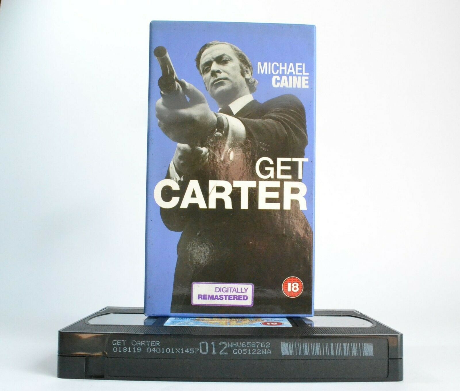Get Carter (1971): Digitally Remastered - Crime Action - Michael Caine - Pal VHS-