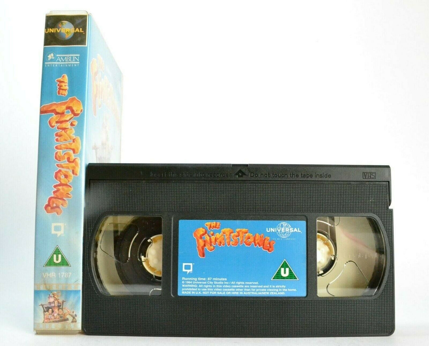 The Flintstones (1994) - Comedy - John Goodman / Rick Moranis - Children's - VHS-