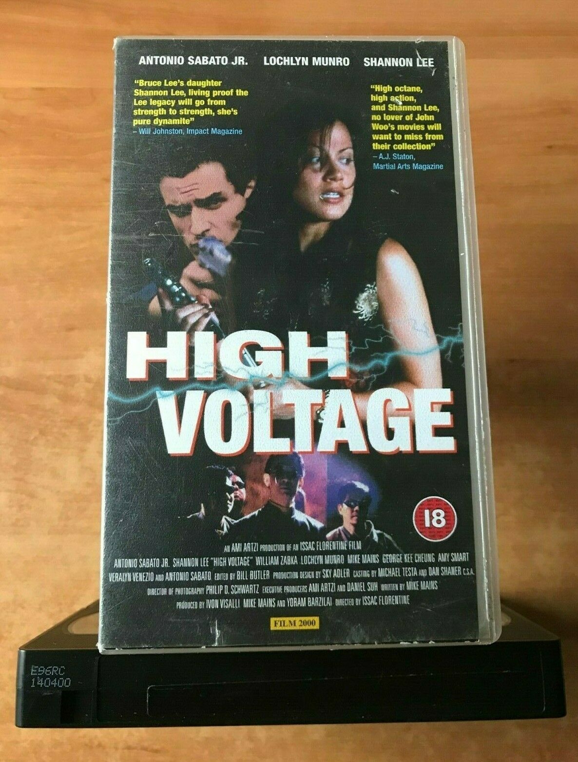 High Voltage; Hong Kong Action - Shannon Lee - Pal VHS-