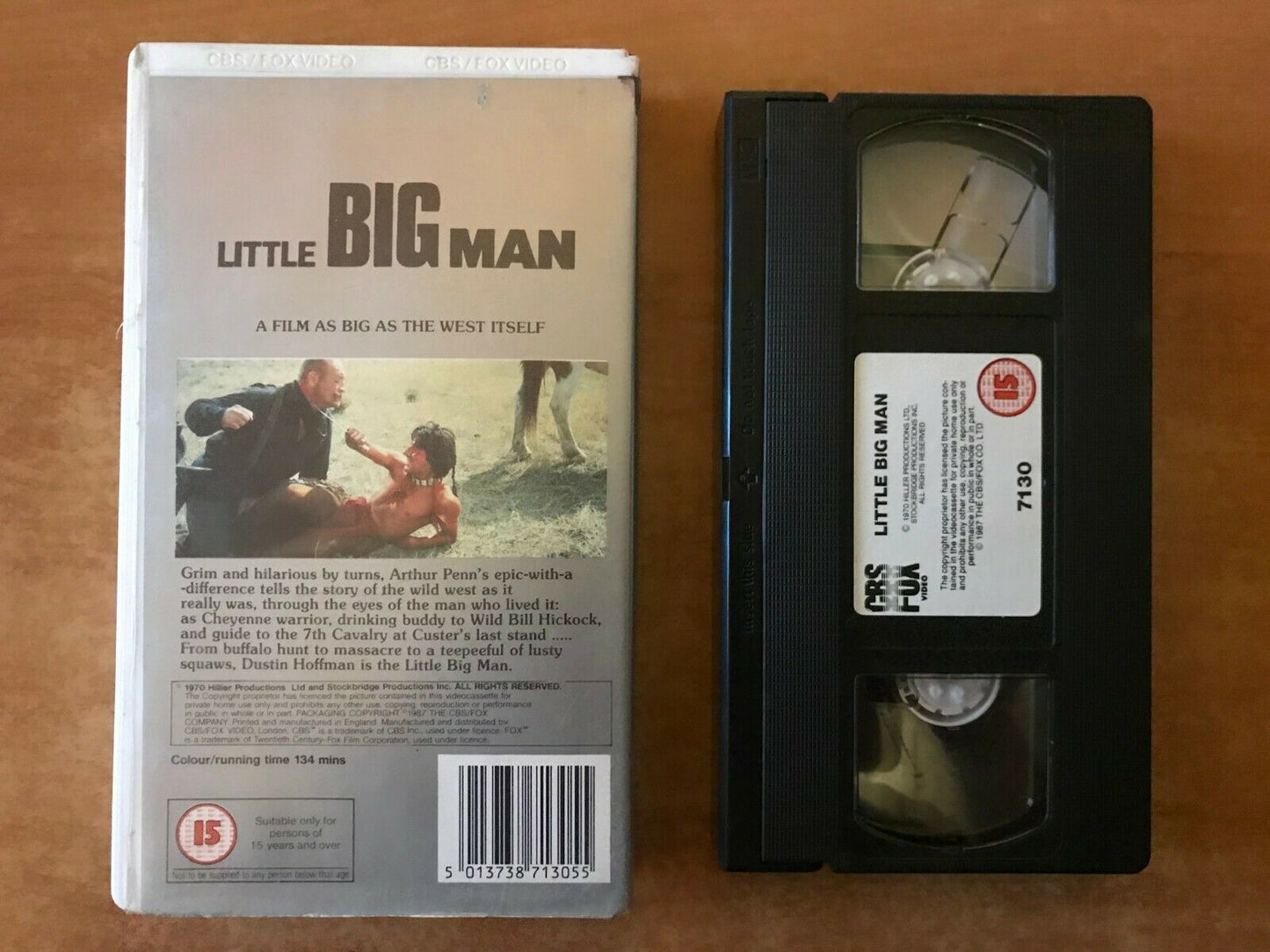 Little Big Man (1970): Western Classic - Dustin Hoffman / Faye Dunaway - Pal VHS-