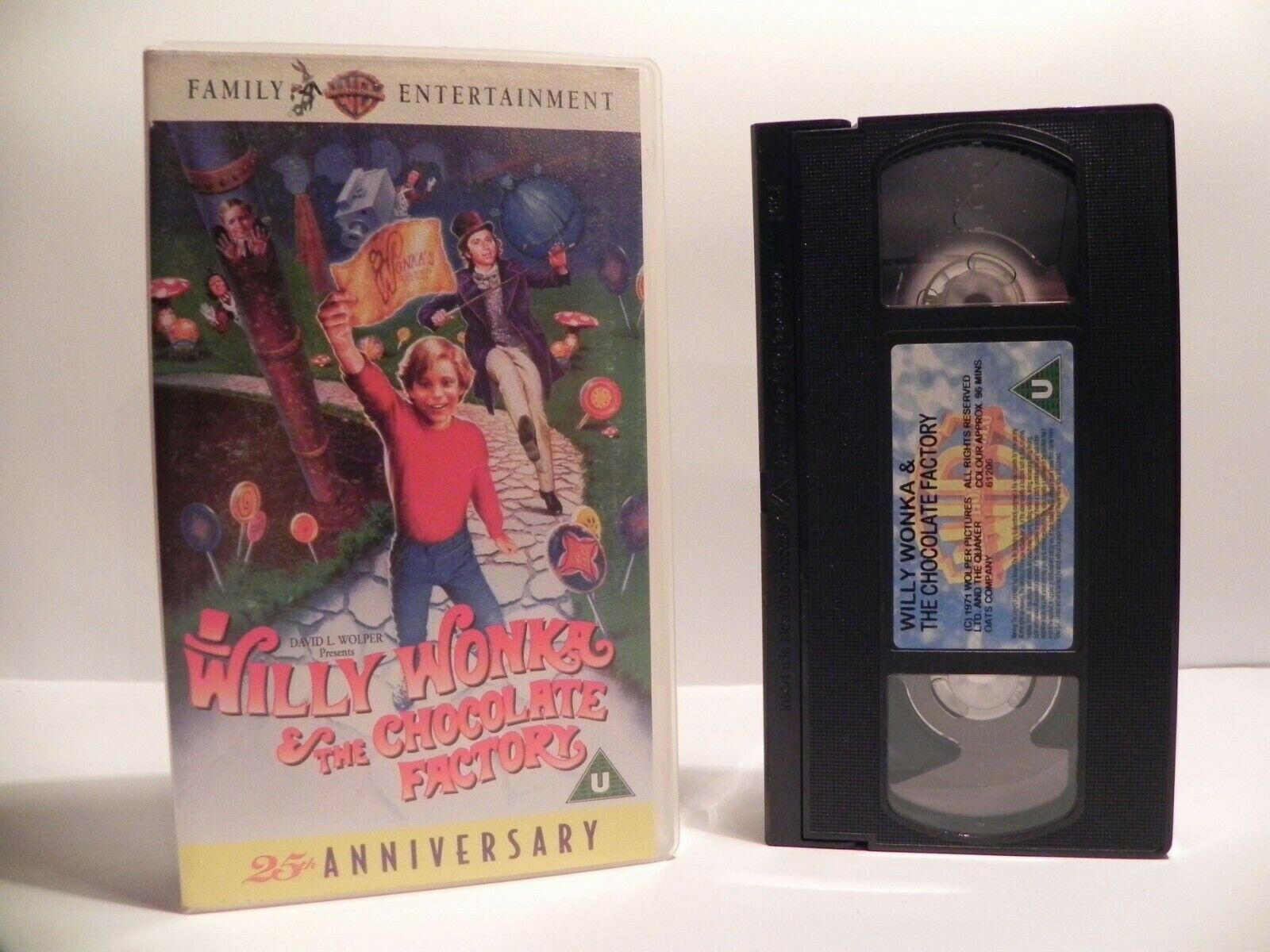 Willy Wonka And The Chocolate Factory - Classical - Anniversary Edition - VHS-