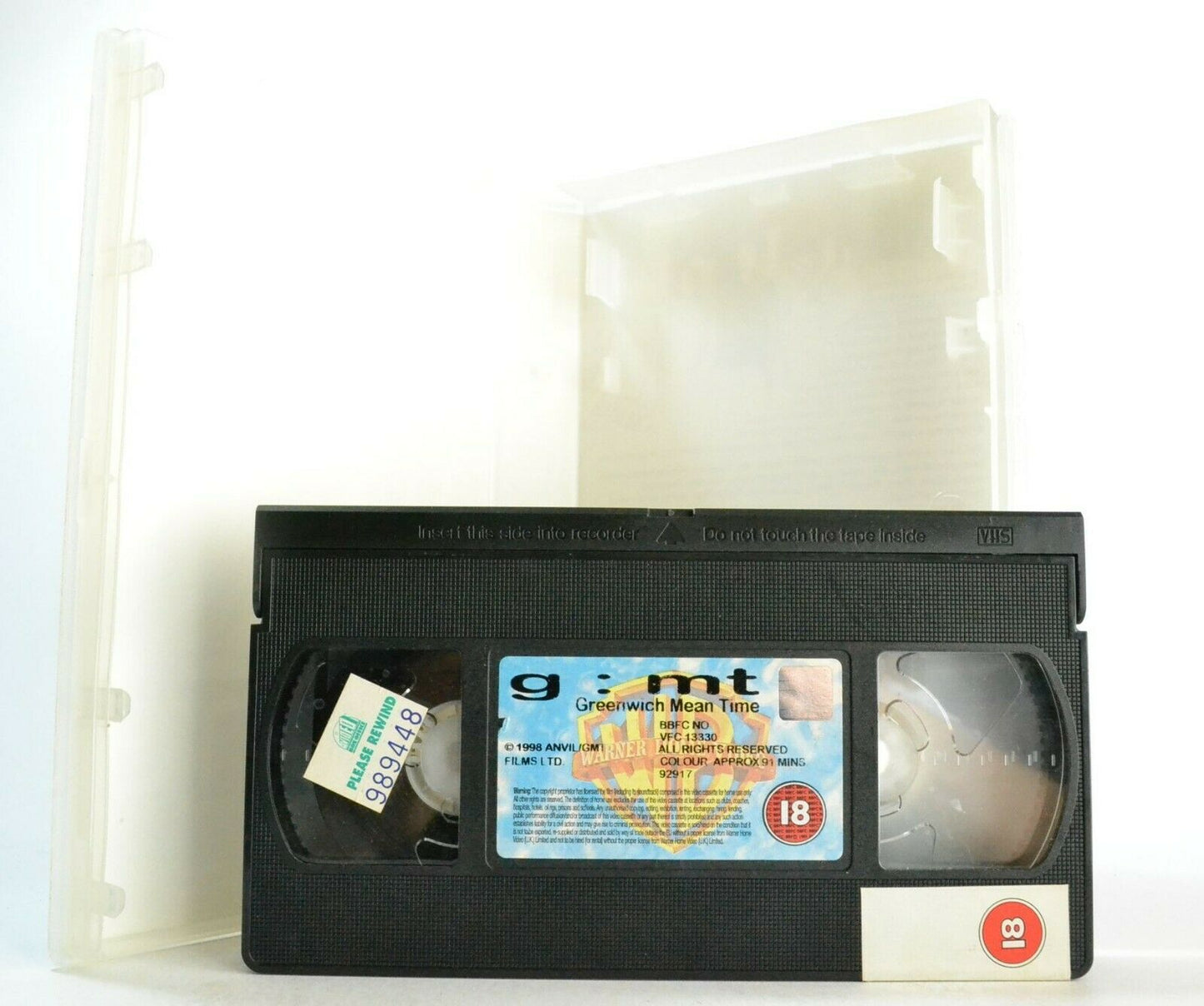 G:MT [Greenwich Mean Time]: (1999) British Drama - Large Box - Acid Jazz - VHS-