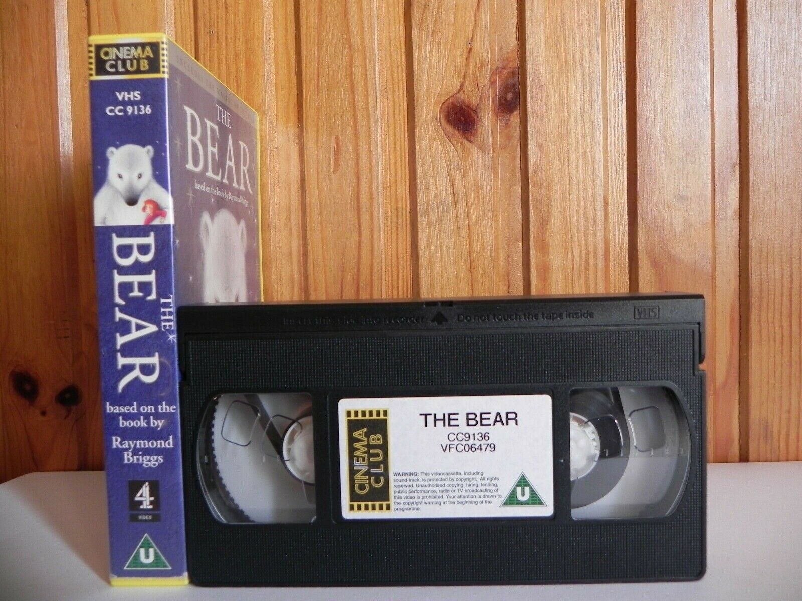 The Bear - Magical Animated Tale - Extraordinary Adventure - Children's - VHS-