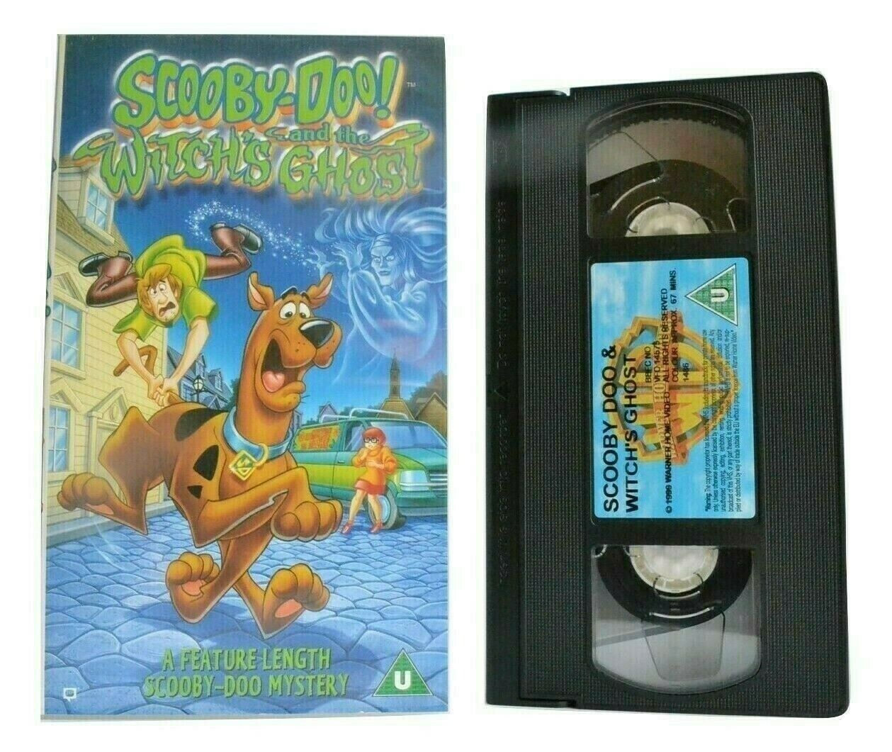 Scooby-Doo And The Witch's Ghost - Animated - Mystery Adventures - Kids - VHS-