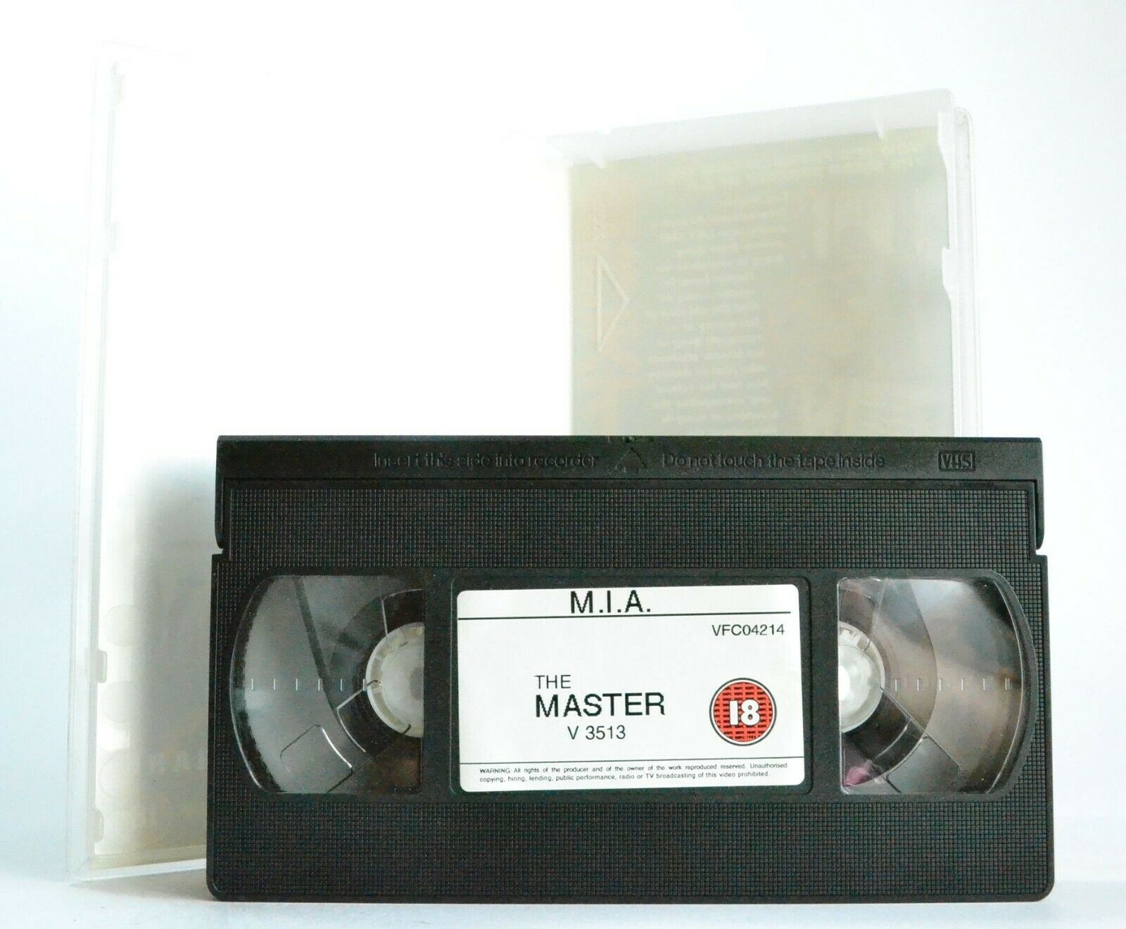 The Master: (1992) San Fran Action - Martial Arts - Jet Li - Tsui Hark - Pal VHS-