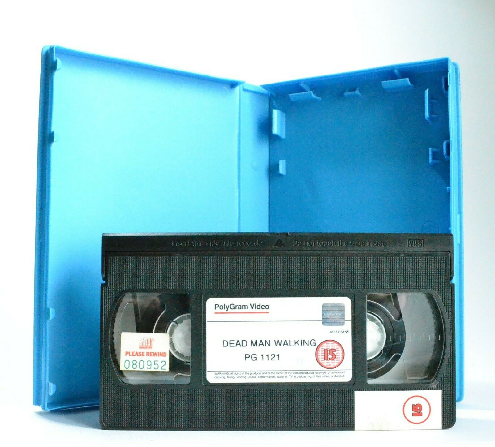 Dead Man Walking: Film By T.Robbins - Drama (1995) - S.Sarandon/S.Penn - Pal VHS-