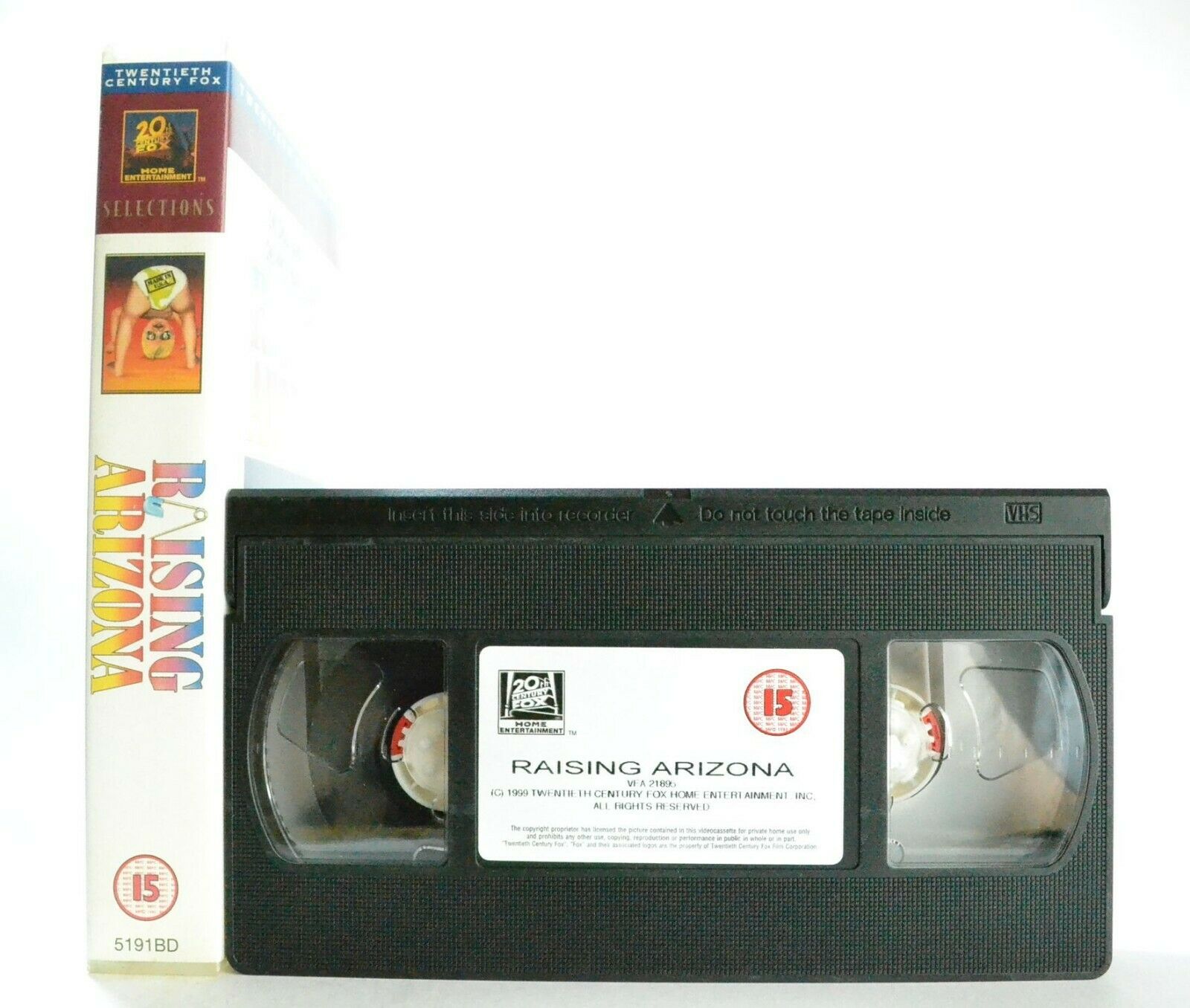 Raising Arizona: Film By Joel Coen (1987) - Crime Comedy - Nicolas Cage - VHS-