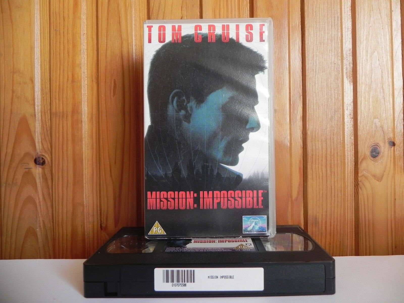 Mission: Impossible - Paramount - Action - Tom Cruise - Jon Voight - Pal VHS-