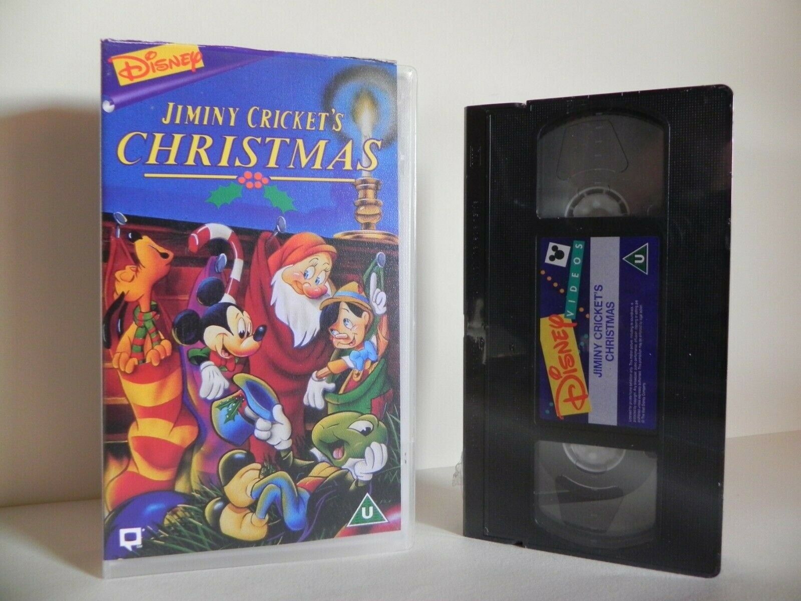 Jiminy Cricket's Christmas - Musical Christmas Season - Sing Along - Kids - VHS-