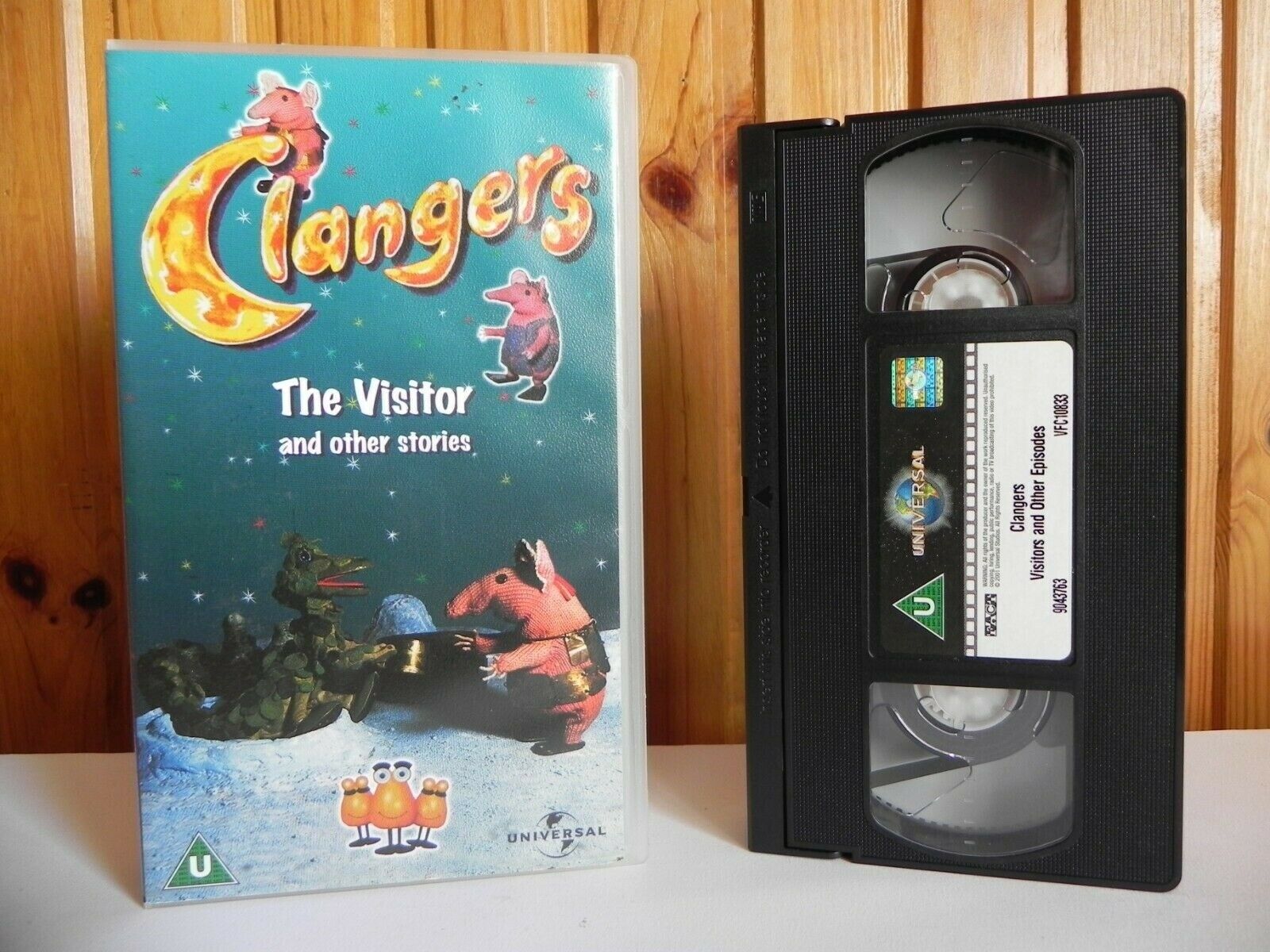 Clangers: The Visitor And Other Stories - Universal - Children's - Pal VHS-