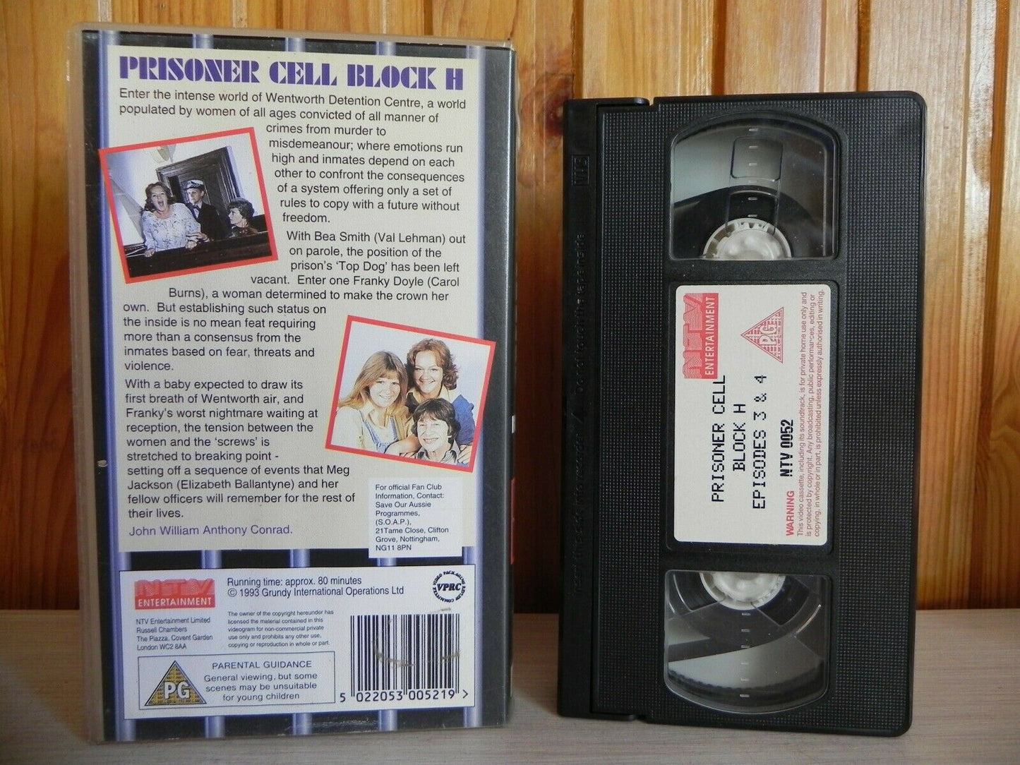 Prisoner Cell Block H - Episodes 3 & 4 - NTV Entertainment - TV Series - VHS-