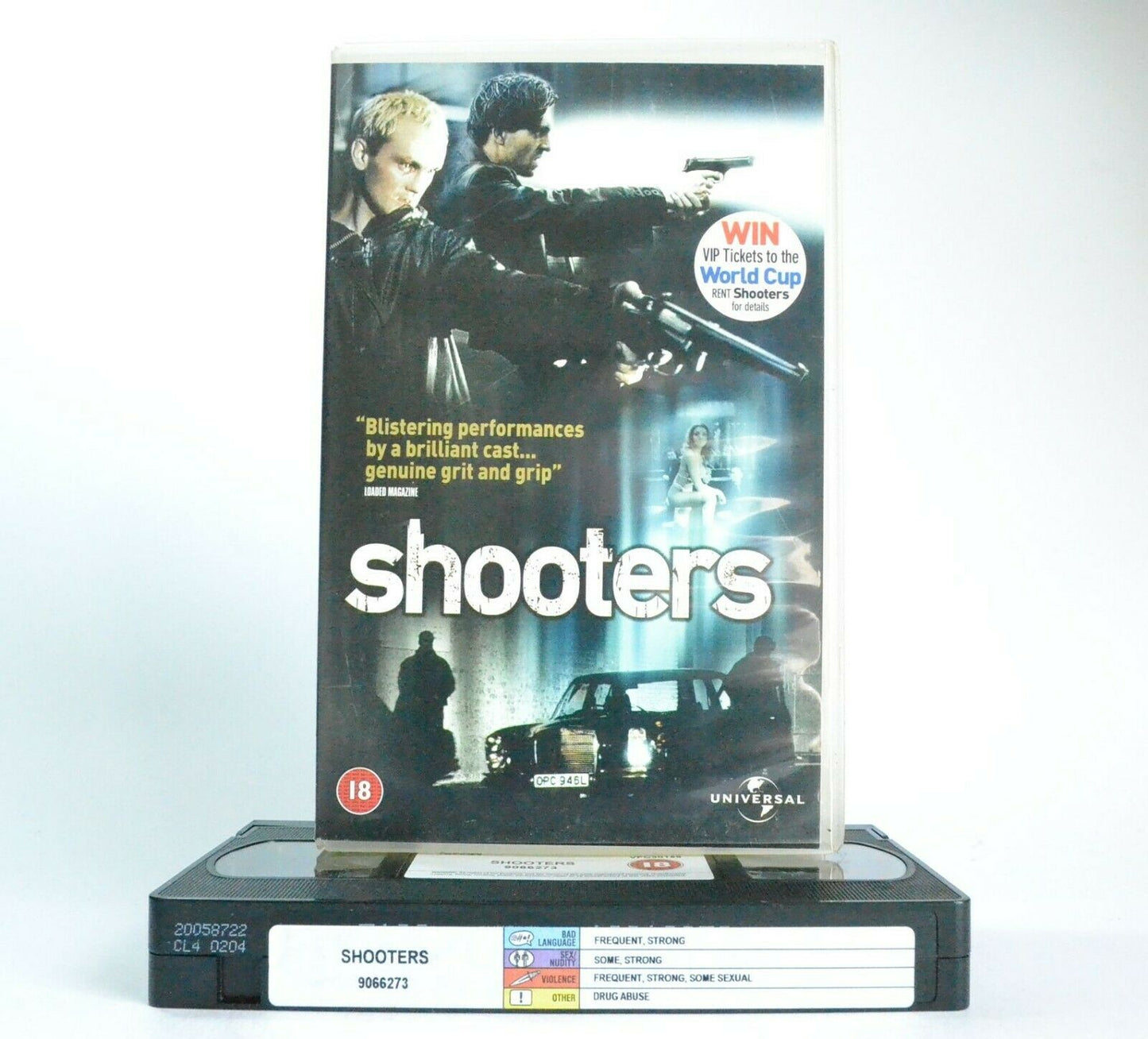 Shooters: British Crime Drama (2002) - Large Box - A.Dunbar/A.Howard - Pal VHS-
