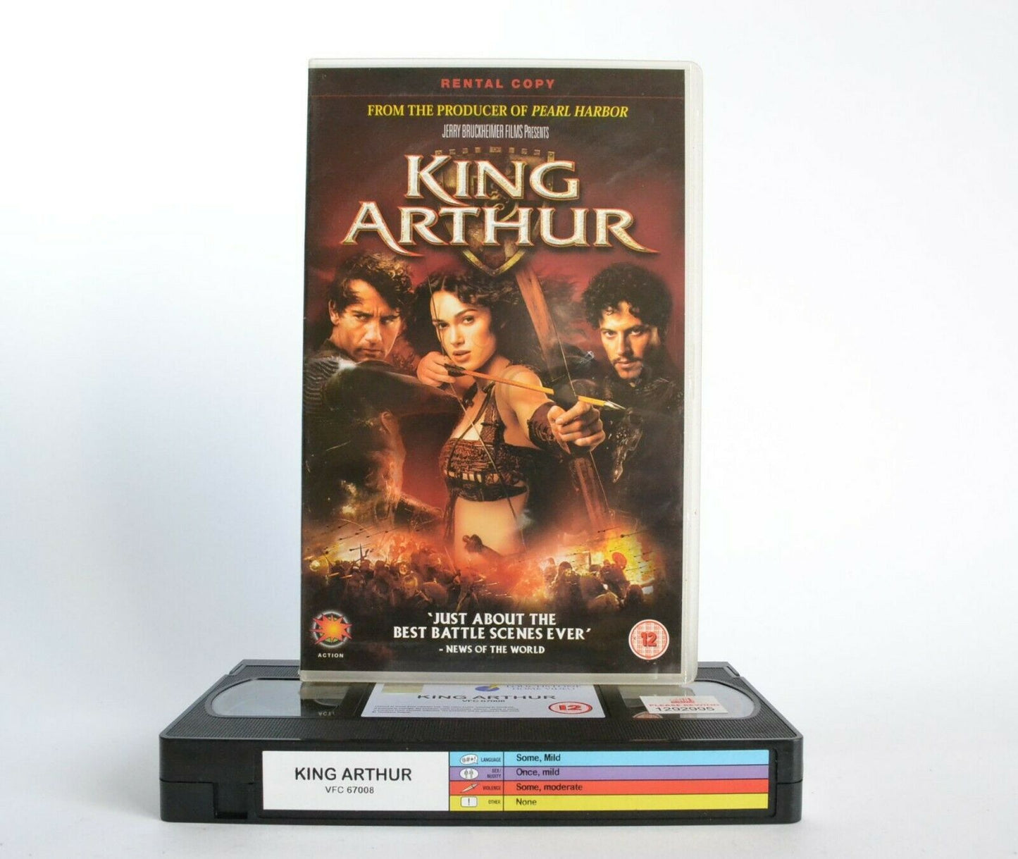King Arthur: Adventure - Best Battle Scenes Ever - Large Box - Ex-Rental - VHS-