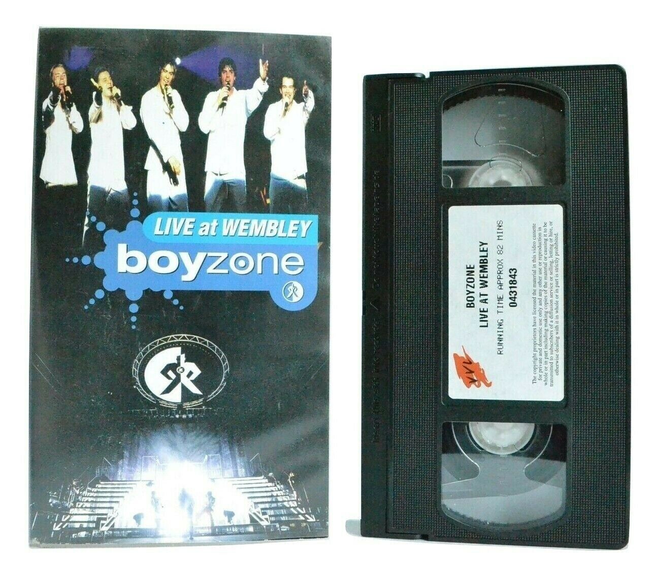 Boyzone: Live At Wembley - Concert - Show - Classic Boyband - Pop Music - VHS-