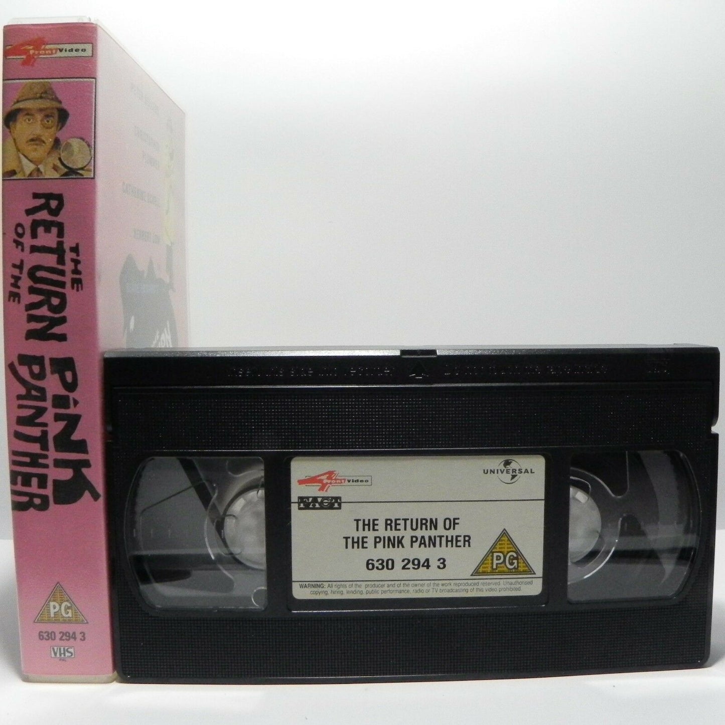 The Return Of The Pink Panther: Classic Movie - P.Sellers/C.Plummer - Pal VHS-