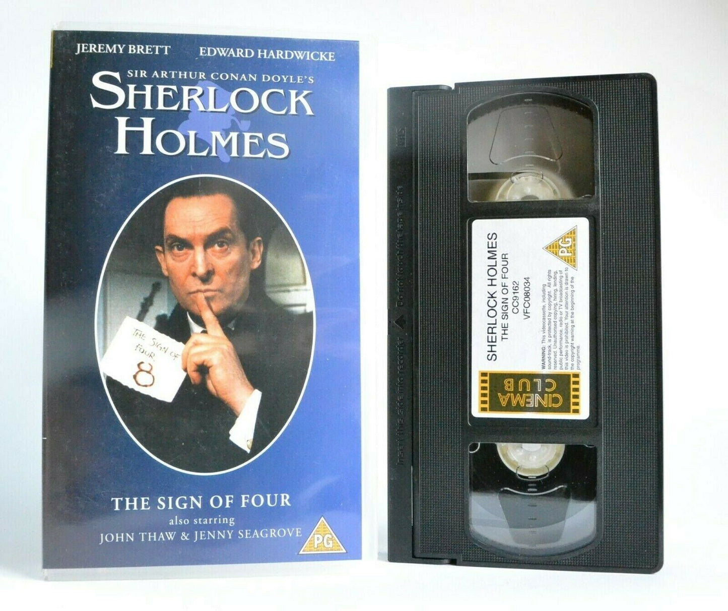 Sherlock Holmes: The Sign Of Four - TV Movie - Crime Drama - J.Brett - Pal VHS-