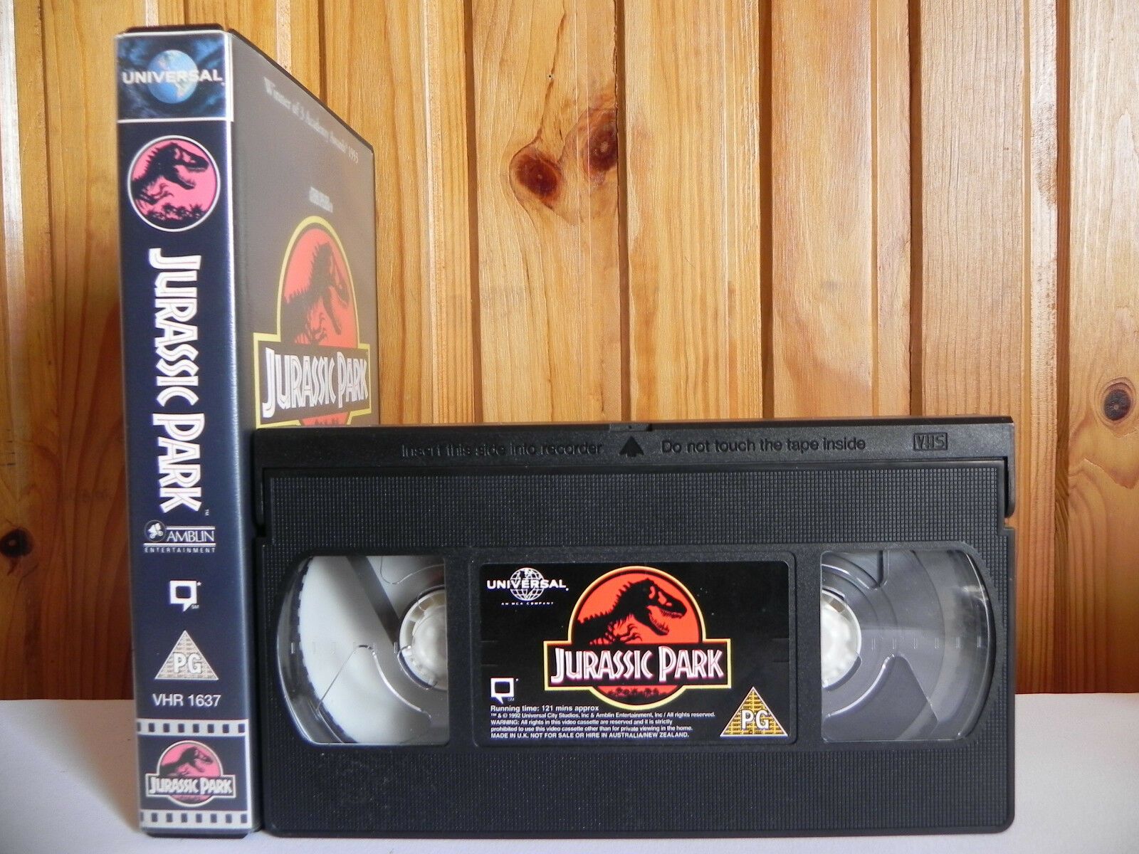 Jurassic Park - Dinosaur Ressurection - Original 1992 - Universal - Sci-Fi - VHS-