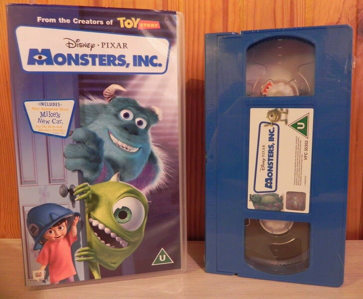 Monsters,Inc. (2001): Brand New Sealed - Disney/Pixar Video - Children's - VHS-