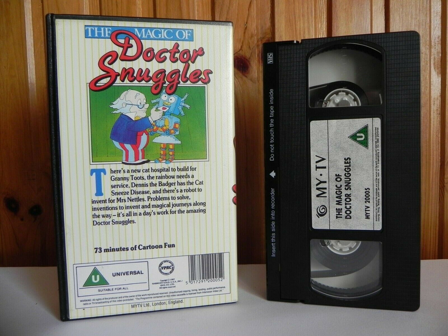 The Magic Of Doctor Snuggles - Animated - Magical Adventures - Children's - VHS-